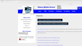 
                            6. Parents • Page - Edison Middle School