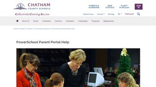 
                            5. Parents / PowerSchool Parent Portal Help - Chatham County Schools