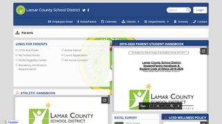 
                            4. Parents Registration Info - Parents - Lamar County School District