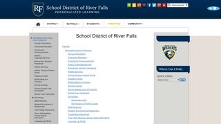 
                            2. Parents - River Falls - School District of River Falls - School District of ...