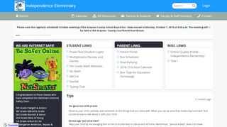 
                            2. Parents & Students - Independence Elementary