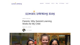 
                            5. Parents: Why Summit Learning Works for My Child