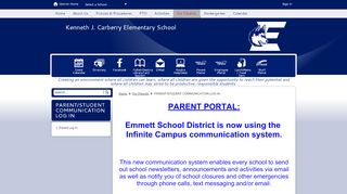 
                            9. PARENT/STUDENT COMMUNICATION LOG IN / Parent Log In