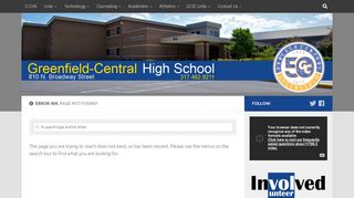 
                            3. Parent/Student PowerSchool Page – Greenfield-Central High School