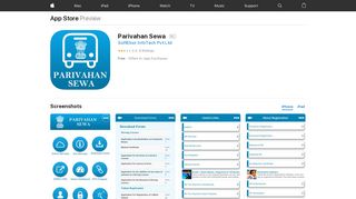 
                            8. ‎Parivahan Sewa on the App Store - apps.apple.com