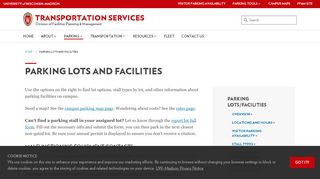 
                            5. Parking Lots and Facilities – Transportation Services – UW–Madison