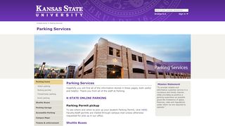 
                            4. Parking Services | Kansas State University