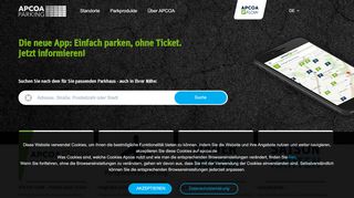 
                            1. Parkplatz & Parkhaus Parken - APCOA Parking