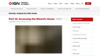 
                            7. Part 16: Accessing the Wizard's House - Divinity: Original Sin Wiki ...