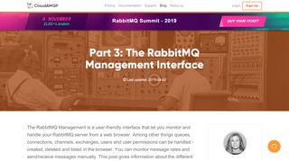 
                            9. Part 3: The RabbitMQ Management Interface - CloudAMQP