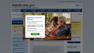
                            2. Part A & Part B sign up periods | Medicare