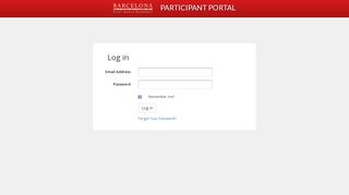 
                            6. Participant Portal | Barcelona SAE