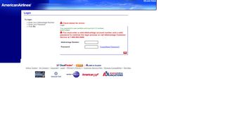 
                            7. Partner Airline Mileage Credit Status - Member Login