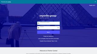 
                            11. Partner Central - Login - Expedia, Inc.