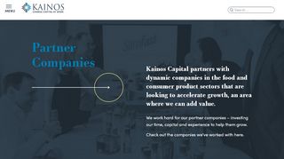 
                            6. Partner Companies - Kainos Capital