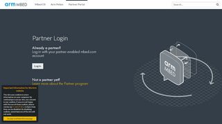 
                            3. Partner log in | Mbed