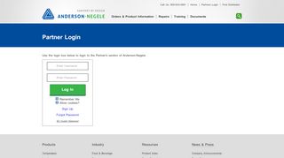 
                            5. Partner Login - Anderson Negele