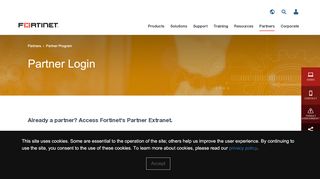 
                            10. Partner Login | Fortinet Partner Extranet | Fortinet Partners
