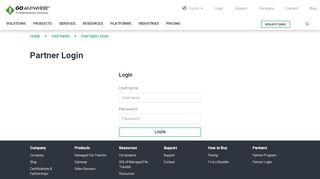 
                            4. Partner Login | HelpSystems - GoAnywhere