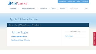 
                            1. Partner Login | MidAmerica