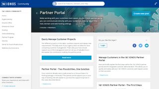 
                            2. Partner Portal - 1&1 Hosting (US) - 1&1 IONOS
