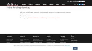 
                            3. Partner Portal Help Submitted | Audinate