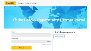 
                            2. Partner Portal | Keeping your world up and running.® - Fluke ...