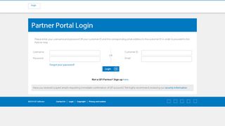 
                            8. Partner Portal Login - GFI Customer - GFI Software