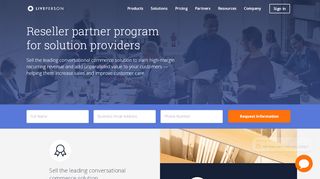 
                            4. Partner program | LivePerson