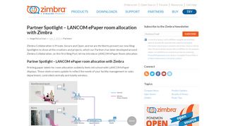 
                            7. Partner Spotlight - LANCOM ePaper room allocation with ...