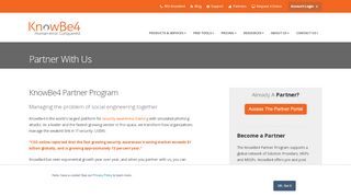 
                            5. Partner With Us | KnowBe4