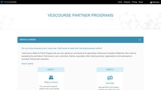 
                            5. Partner with YesCourse