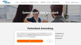 
                            2. Partnerbanken: Informationen und Login | easyCredit