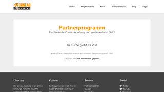 
                            7. Partnerprogramm - Contao Academy