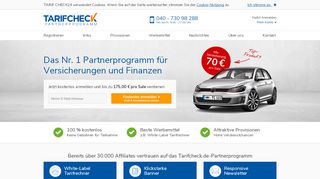 
                            7. Partnerprogramm Versicherungen - Bis zu 175 € Provision ...