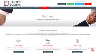 
                            2. Partners - Hantec Global