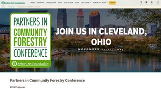 
                            5. Partners in Community Forestry Conference Information - Arbor Day ...