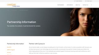 
                            3. Partnership Information - Cynosure