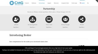 
                            6. Partnership Introducing Broker – CMG