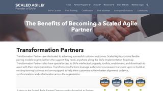 
                            2. Partnership Levels | Scaled Agile
