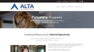 
                            4. Partnership Programs - Alta Independent