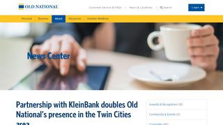 
                            4. Partnership with KleinBank doubles Old National’s presence ...