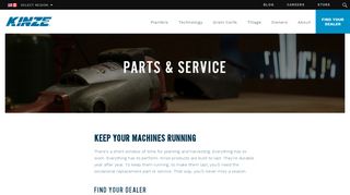 
                            3. Parts & Service | Kinze