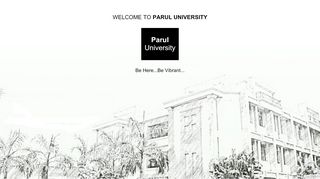 
                            5. Parul University: Welcome