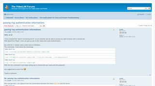 
                            9. passing rtsp authentication informations - The VideoLAN Forums