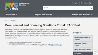 
                            3. PASSPort - NYC InfoHub