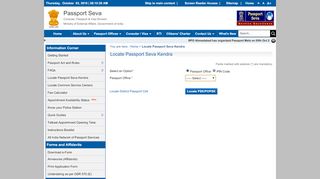 
                            3. Passport Seva Kendra Location Tracker| Locate Passport ...