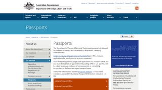 
                            8. Passports - Department of Foreign Affairs and Trade