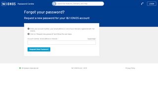 
                            9. Password Centre - Retrieve Forgotten Password
