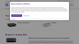 
                            4. Password of your modem | Proximus